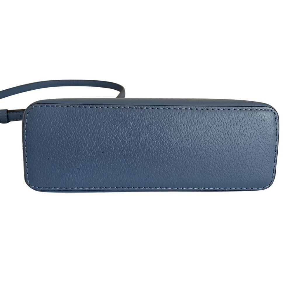 Kate Spade Smoky Blue Crossbody Bag Adjustable Strap Front Pocket - Picture 5 of 10